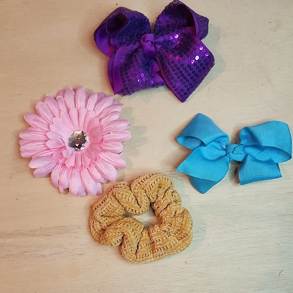Colorful Kids Hair Accessories Set